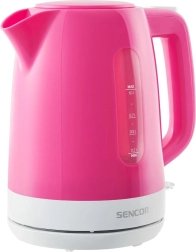 Hervidor eléctrico Sencor rosa de 1 l