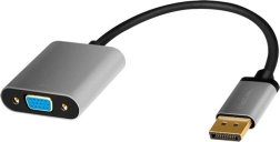 Adaptador DisplayPort a VGA 1080p 60 Hz, aluminio, 0,15 m