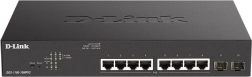 D-LINK DGS-1100-10MPV2 switch inteligente gigabit PoE+ 8× GE y 2× SFP
