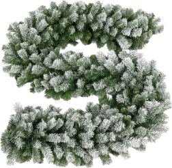 Guirnalda navideña nevada 270 cm RUHHY