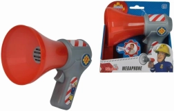 Megáfono Bombero Sam con cambio de voz 16 cm