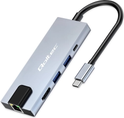Hub USB-C 5 en 1 con Power Delivery 100W, HDMI y 2xUSB