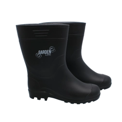 Botas de agua negras de PVC para hombre – talla 44