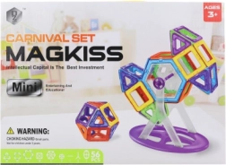 MAGKISS Juego de construcción magnético de carnaval para niños