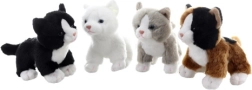 Gatito de peluche de pie 15 cm