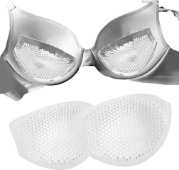 Almohadillas push-up de silicona para sujetador