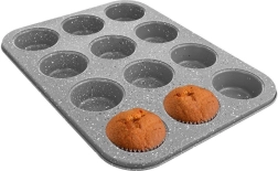 Molde de granito para muffins 12 uds GRANDE