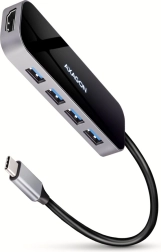 Hub multipuerto USB-C 3.2 Gen 1 AXAGON HMC-6H4A con HDMI y 4 puertos USB-A