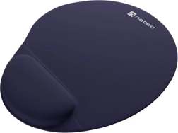 Alfombrilla ergonómica de gel para ratón Natec Marmot azul