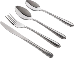 Juego de cubiertos de acero inoxidable Apetit Daphne, 24 piezas