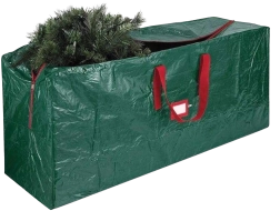 Bolsa verde para guardar el árbol de Navidad 122 × 38 × 50 cm