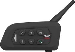 Intercomunicador para moto EJEAS V4 Plus para 4 motociclistas