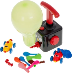 Coches lanzadores con globos – set aerodinámico, 15 piezas