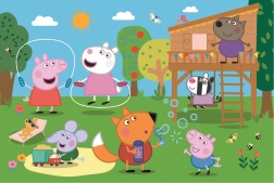 Puzzle Trefl Peppa Pig 24 Maxi Diversión en el prado