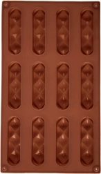 Molde de silicona para galletas y bombones 29,5 × 17 × 1,5 cm