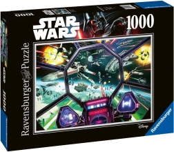 Puzzle Ravensburger STAR WARS: cabina del TIE Fighter 1000 piezas
