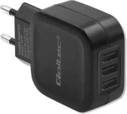 Cargador Qoltec 3xUSB 17W