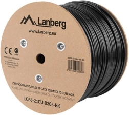 Cable FTP para exteriores Cat 6 de cobre puro 305 m