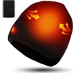 Gorro de invierno calefactable con powerbank