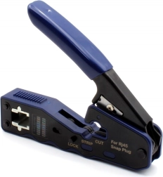 Alicates de crimpado para conectores pasantes RJ45 (8P8C) Cat. 5e/6