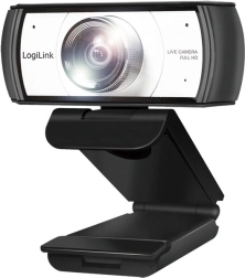 Webcam de conferencia Full HD con ángulo de visión de 120° y micrófono dual