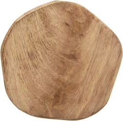 Posavasos de madera de madera de mango 10 cm