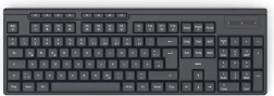 Teclado inalámbrico Hama WK-200 negro
