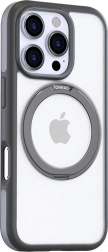 Funda Torras Ostand R Fusion para iPhone 16 Pro gris