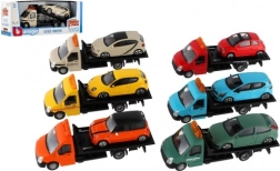 Bburago grúa con coche 1:43, modelo metálico 21 cm, varios colores