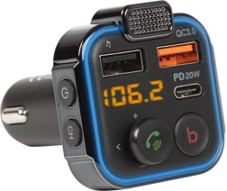 Transmisor FM Bluetooth 5.1 con carga rápida QC 3.0