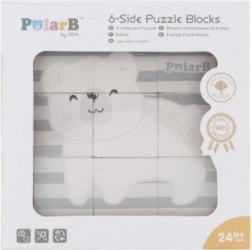 Cubos de imágenes de madera 9 uds POLARB