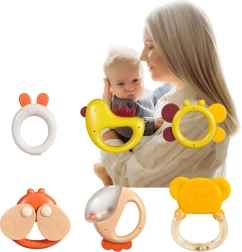 Set de mordedores para bebés – 6 uds.