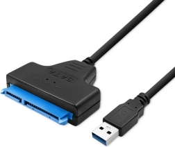 Adaptador Qoltec USB 3.0 a SATA para discos de 2,5" HDD/SSD