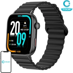 Reloj inteligente Colmi C8 Max con correa magnética – Negro