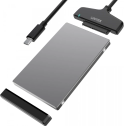 Adaptador USB‑C a SATA III para HDD/SSD de 2,5"