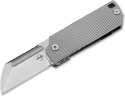 Böker Plus BabyX cuchillo de bolsillo plegable 4 cm, acero inoxidable, clip