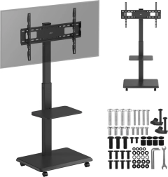 Soporte móvil para TV ERGO OFFICE ER-304B con ruedas