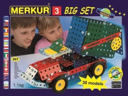Juego de construcción Merkur 3 - 30 modelos, 273 piezas