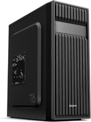 Caja de PC T6 ATX Mid Tower con ventilador de 120 mm y ODD