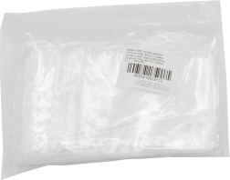 Bolsas con cierre rápido LDPE 7 × 10 cm, transparentes (100 uds)