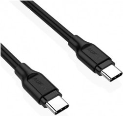 Cable Aukey USB‑C a USB‑C 1 m, 60 W PD, 3 A, 5 Gbps, PVC