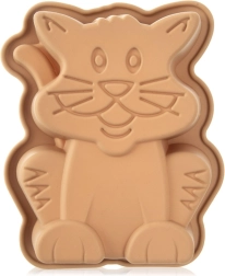 Molde de silicona para hornear gato 20 × 16 × 4,5 cm