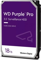 Disco duro interno WD Purple Pro 18 TB 3,5" SATA III 7200 rpm 512 MB de caché
