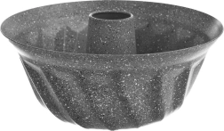 Molde de granito para bizcocho tipo bundt con chimenea de 24,5 cm