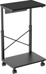 Soporte móvil ajustable para PC con estante