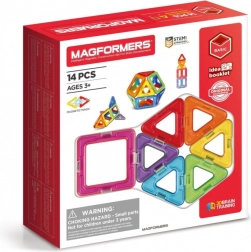 Juego de construcción magnético Magformers de 14 piezas