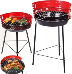 Parrilla de camping de carbón portátil para jardín