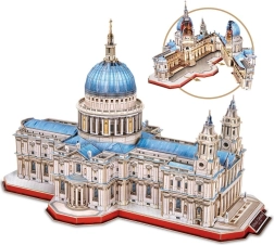 Puzle 3D Catedral de San Pablo de CubicFun, 643 piezas