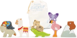 Le Toy Van torre apilable andina con bolsa