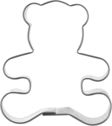 Cortador de galletas osito 5,5 cm